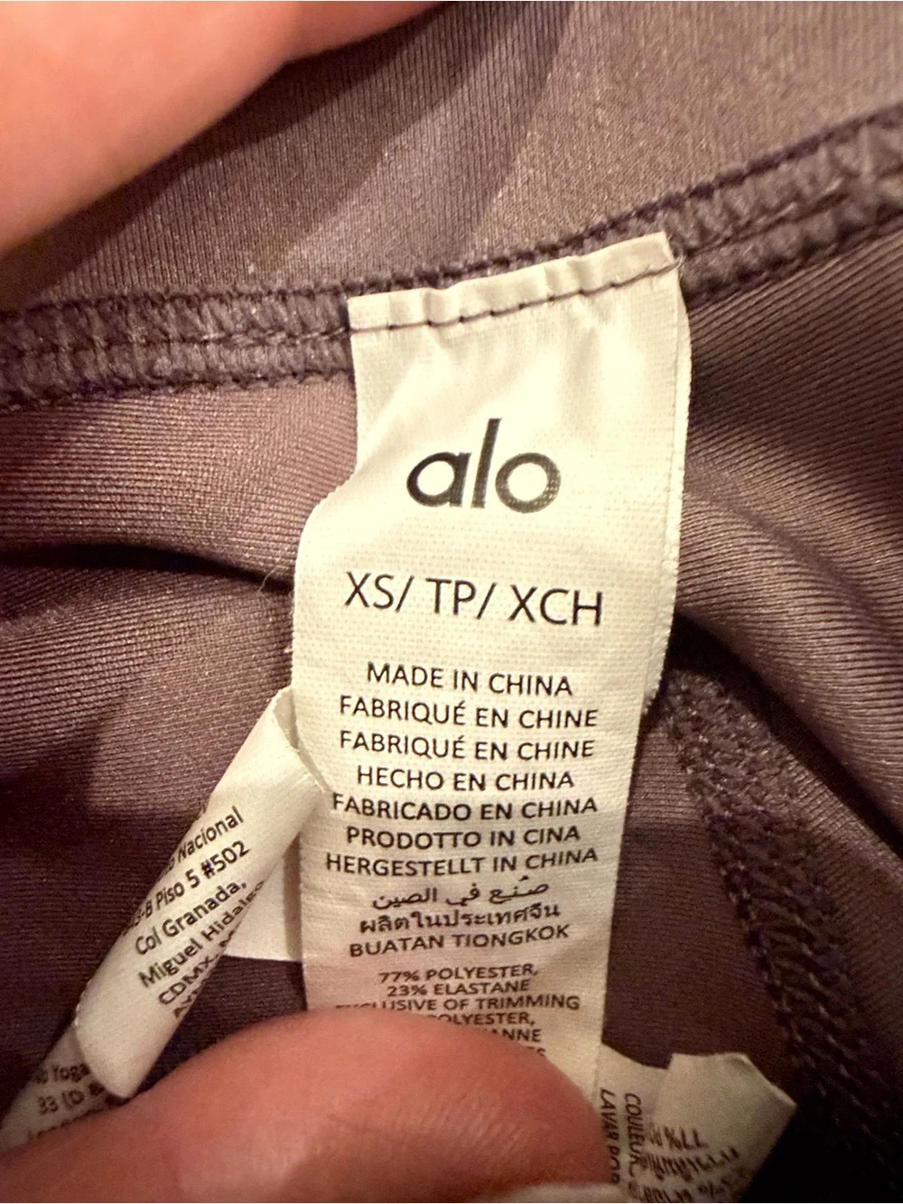 ALO Yoga Women’s Airlift High-Waist 7/8 Line-Up Legging in Smoky Quartz